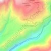 Marcahuasi topographic map, elevation, terrain