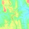 Ilihan topographic map, elevation, terrain