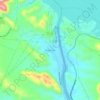 Parker Dam topographic map, elevation, terrain