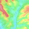 La Saussaie topographic map, elevation, terrain