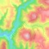 Arifat topographic map, elevation, terrain