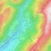 La Rivière topographic map, elevation, terrain