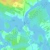Pokemouche topographic map, elevation, terrain