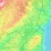 Ferney-Voltaire topographic map, elevation, terrain