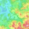 Le Massoutre topographic map, elevation, terrain