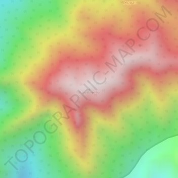 Buttu Burambu topographic map, elevation, terrain