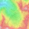 Albion Basin topographic map, elevation, terrain