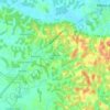 Gensolin topographic map, elevation, terrain