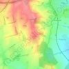 Cobley Hill topographic map, elevation, terrain