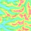 Nkoni topographic map, elevation, terrain