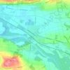 Bürglen topographic map, elevation, terrain