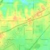 Cynthia Park topographic map, elevation, terrain