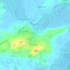 Klumpen topographic map, elevation, terrain