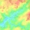 Trégomar topographic map, elevation, terrain