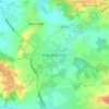 Arborfield Green topographic map, elevation, terrain