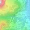 Phitherne topographic map, elevation, terrain