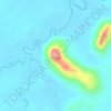 Bodega topographic map, elevation, terrain