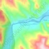 Unión Mantaro topographic map, elevation, terrain