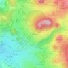 Rocherols topographic map, elevation, terrain