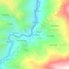 Molino Pampa topographic map, elevation, terrain