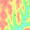 Tyrrel Farm Corners topographic map, elevation, terrain