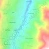 Rancas topographic map, elevation, terrain