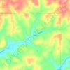 Hillham topographic map, elevation, terrain