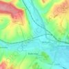 Ditchampton topographic map, elevation, terrain