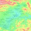 Santa Teresa del Tuy topographic map, elevation, terrain