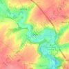 Fallais topographic map, elevation, terrain