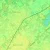 Berkhoek topographic map, elevation, terrain