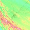 Dolisie topographic map, elevation, terrain