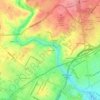 Kentmere topographic map, elevation, terrain