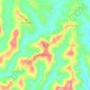 Wati topographic map, elevation, terrain