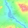 Lake Havasu City topographic map, elevation, terrain