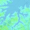 Sands Point topographic map, elevation, terrain