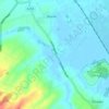 Hacklinge topographic map, elevation, terrain