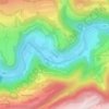 Champ de Lavière topographic map, elevation, terrain