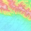 Distrik Sumo topographic map, elevation, terrain