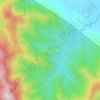 Simpang Kiri topographic map, elevation, terrain