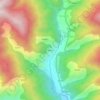 Mular topographic map, elevation, terrain