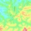 Longavi topographic map, elevation, terrain