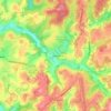 Fieldcrest topographic map, elevation, terrain