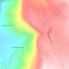 Redcliff Waterfall topographic map, elevation, terrain