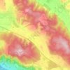 Nesselwangen topographic map, elevation, terrain