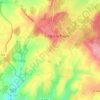 La Borie topographic map, elevation, terrain