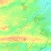 Pernel topographic map, elevation, terrain