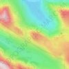 Hay Stacks topographic map, elevation, terrain