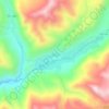 Chillca topographic map, elevation, terrain