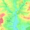Charlay topographic map, elevation, terrain